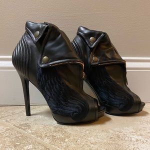 Alexander McQueen Moto booties